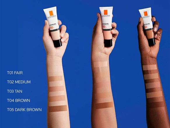 La Roche-Posay Anthelios Mineral One SPF 50+ 03 Tan Tinted Face Sunscreen 30ml - FRANCE - Image 3