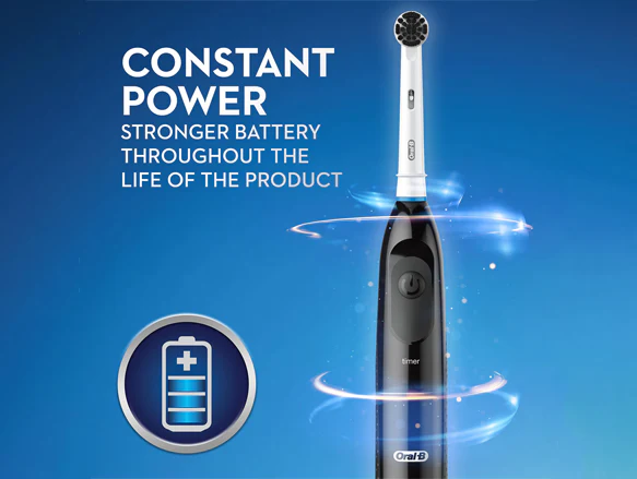 Oral-B Pro 100 Charcoal Battery Toothbrush - GERMANY - Image 2