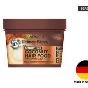 Garnier Ultimate Blends Soothing Coconut Hair Food Multi Use Mask 400ml - GERMANY - 3600542231589