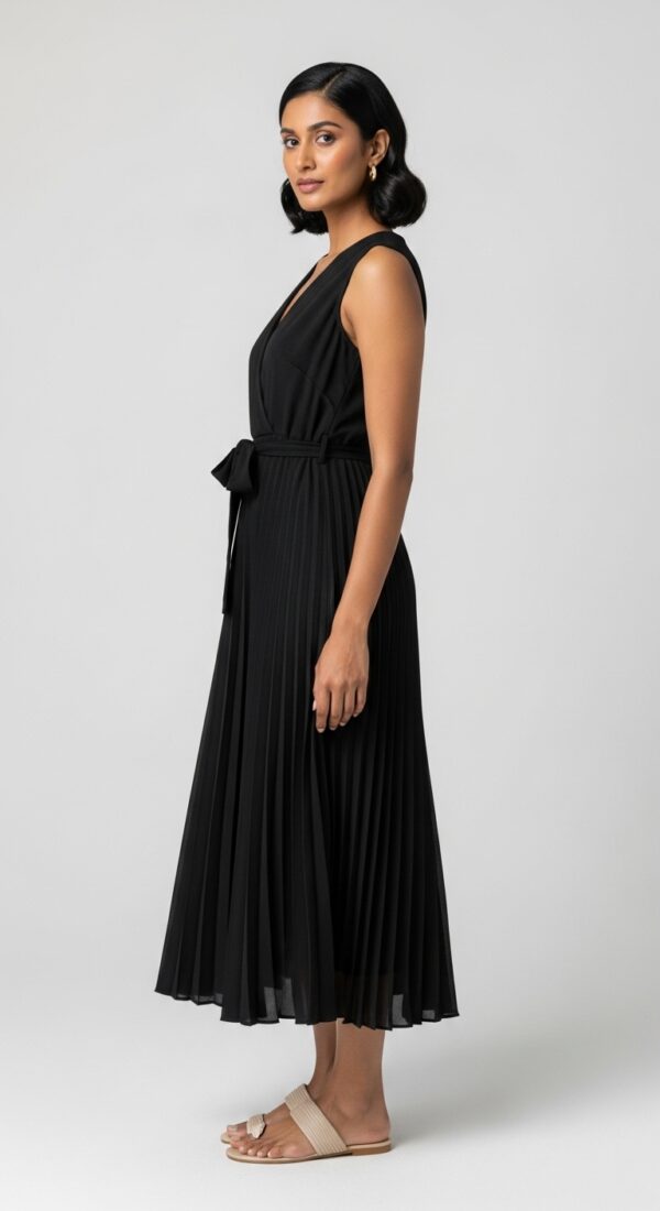 PLEATED DRESS - Image 4