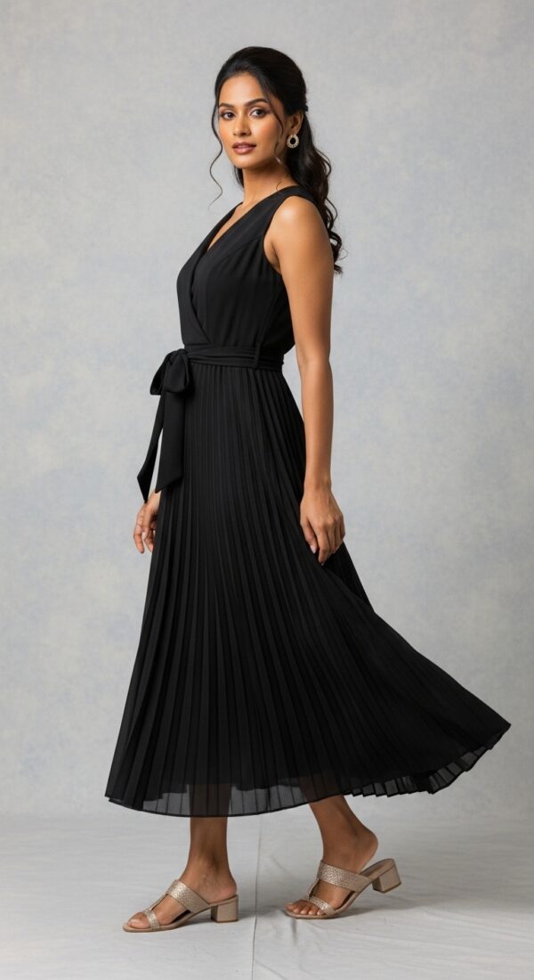 PLEATED DRESS - Image 5