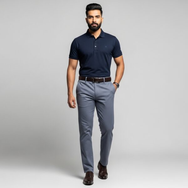 JOBBS MENS COMFORT FIT CHINO TROUSER