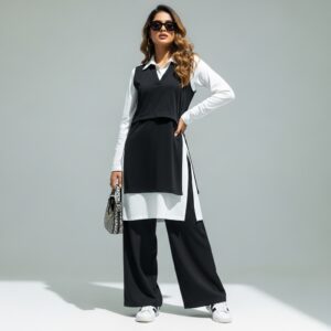 GIVO LAYERED LONG TOP
