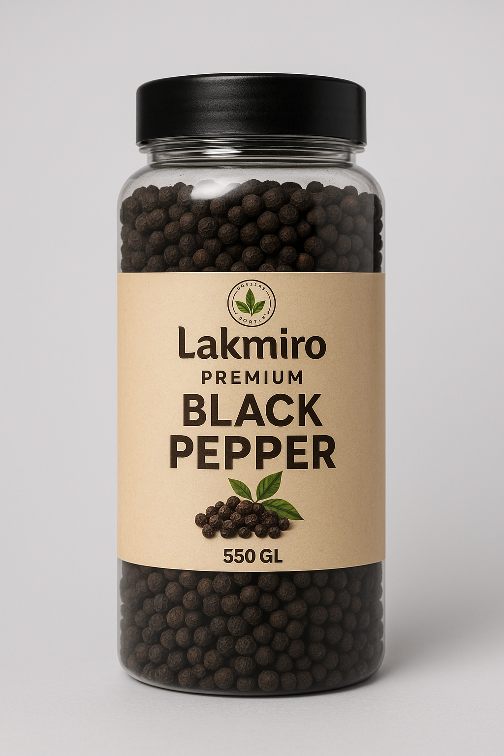 Lakmiro Premium Black Pepper – 550 GL